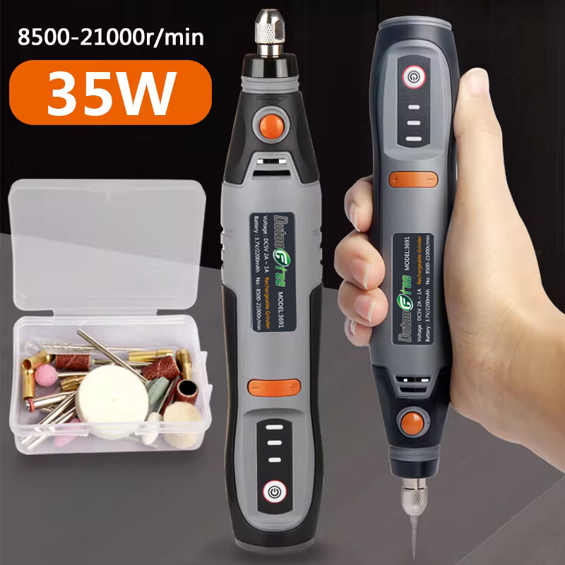 Resin Art Drill Machine - 35 ワット USB コードレスロータリーツール Dremel DIY