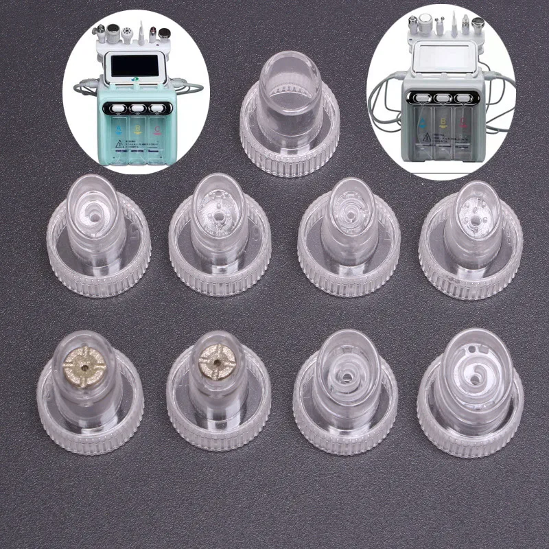 Resin Art Ocean - 45 個フェイシャルハイドラダーマブレーションチップヘッド交換用 H2O2 水酸素ジェットピールマイクロダーマブレーションアクセサリー