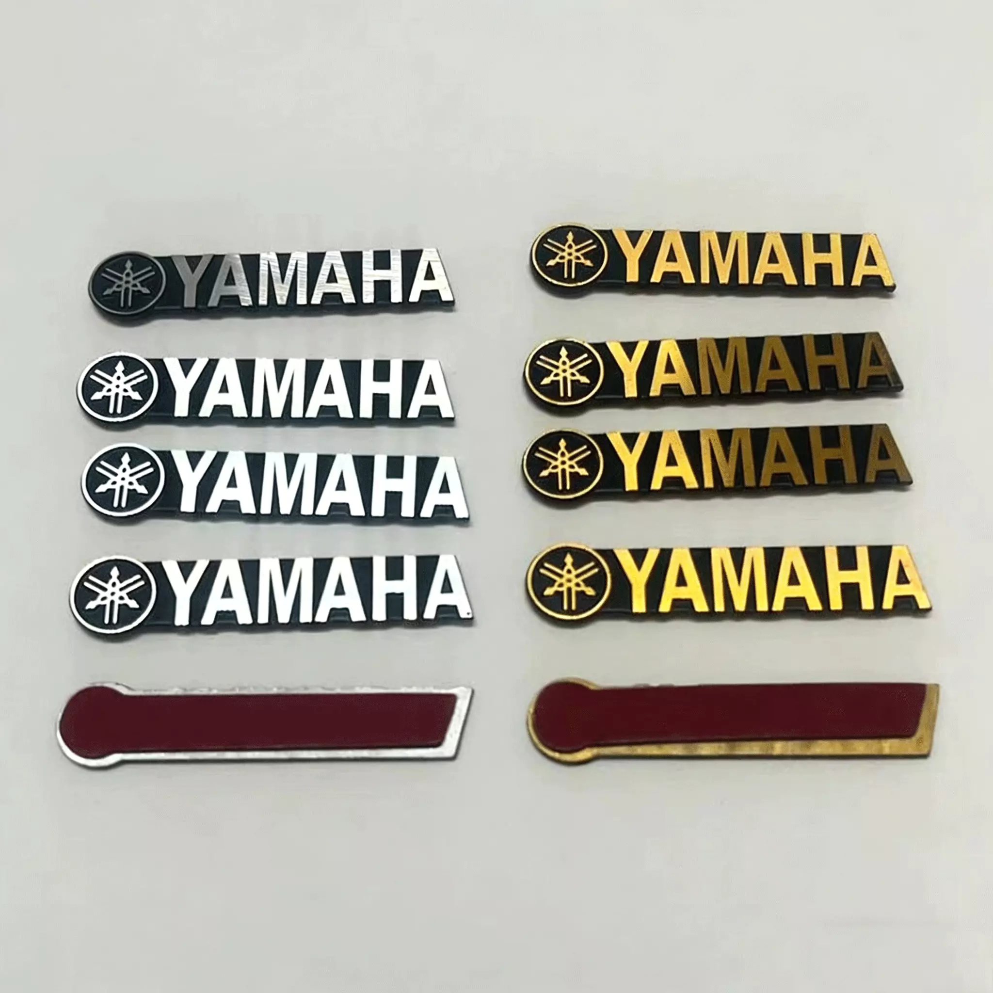 Resin Art Logo - オートバイ 3D 立体エポキシ樹脂ロゴステッカー自己粘着オーディオデカール燃料タンク装飾