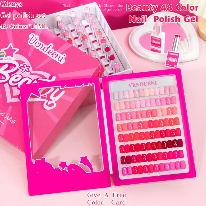 Resin Art Learning - グレニーズ 48個入り * 15ml ネイルポリッシュグルー フルウェブ人気