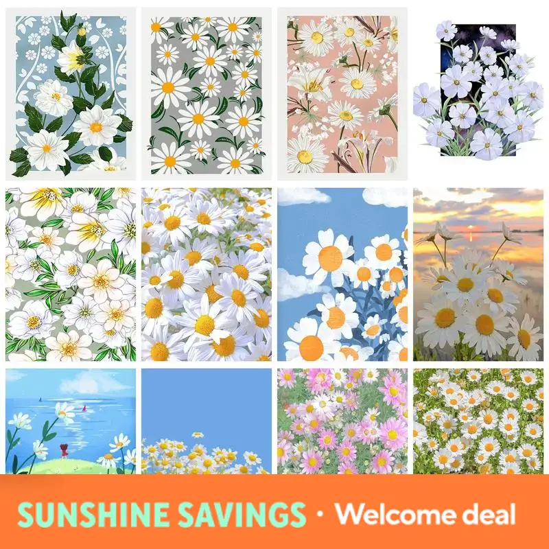 Resin Art Wall Decor - 2026年新作フローラルウォールアート、寝室廊下の家の装飾、花の絵、ギフト