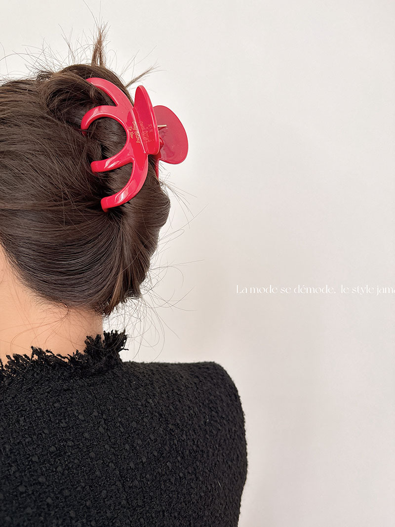 大きなヘッドクリップ,レタリング,ヘアアクセサリー,ヘアピン - Resin Art Alphabet のレビューと価格