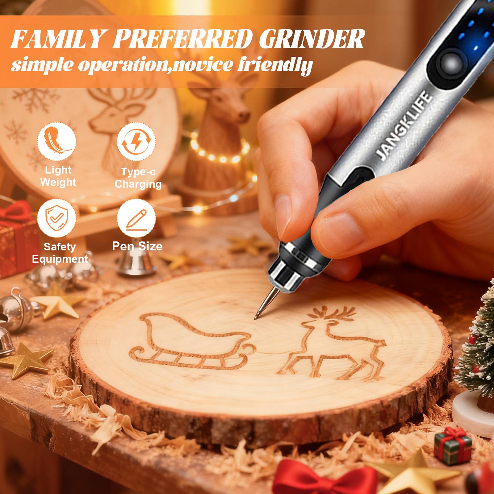 USBコードレスロータリーツールキット木工彫刻ペンDIYジュ - Resin Art Drill Machine のレビューと価格