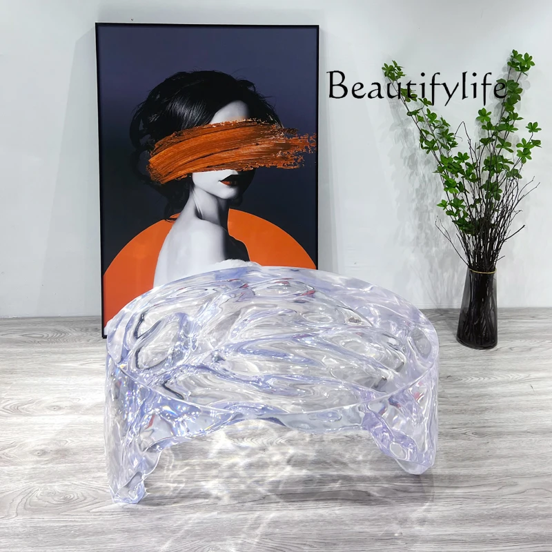 モダンなミニマリストアート特殊形状樹脂コーヒーテーブルデザイ - Resin Art Coffee Table のレビューと価格