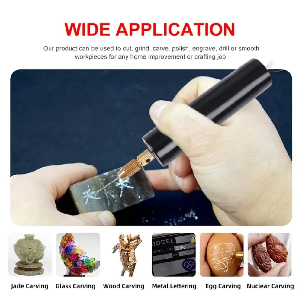 ハンドヘルドミニ電動ドリル DIY 電動 USB 電動ドリル - Resin Art Drill Machine のレビューと価格