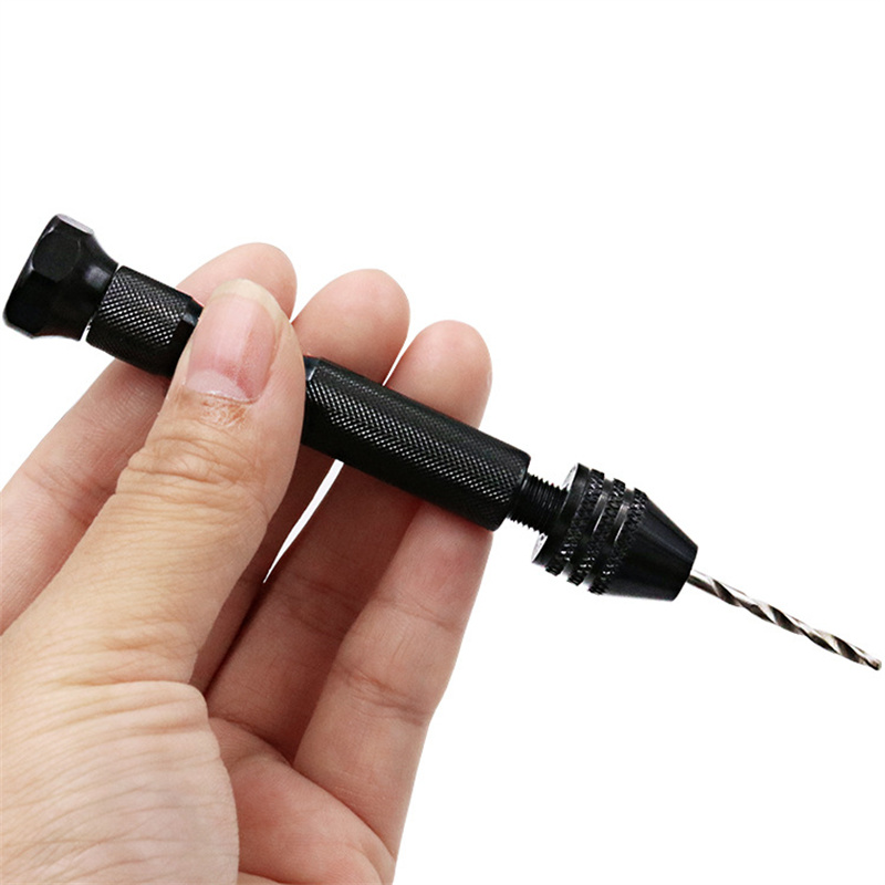 調整可能な手動ハンドドリルキーレスチャック付きミニマイクロア - Resin Art Drill Machine のレビューと価格