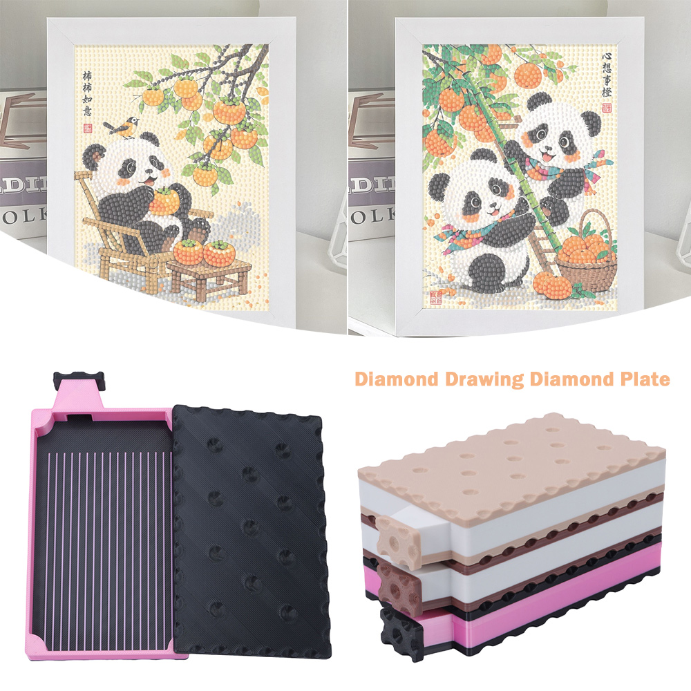 DIYクラフトダイヤモンドペインティングトレイキット、蓋付き - Resin Art Case のレビューと価格