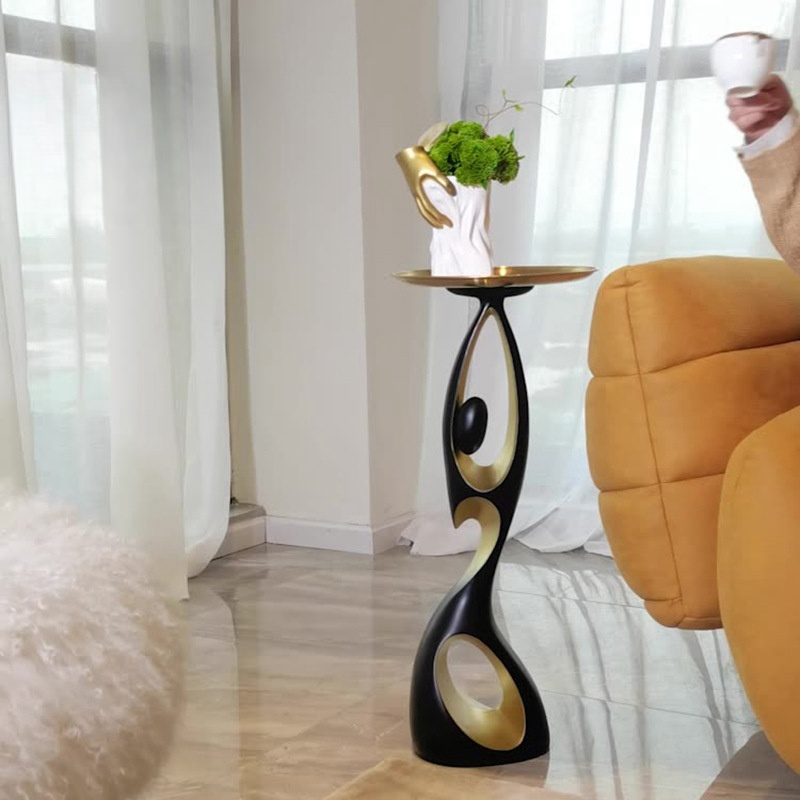 ソファサイドテーブル,家のための創造的な装飾,芸術的な抽象的 - Resin Art Coffee Table のレビューと価格