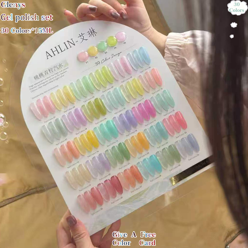 グレニーズ 30色ネイルポリッシュグルー フルウェブ人気 イ - Resin Art Learning のレビューと価格