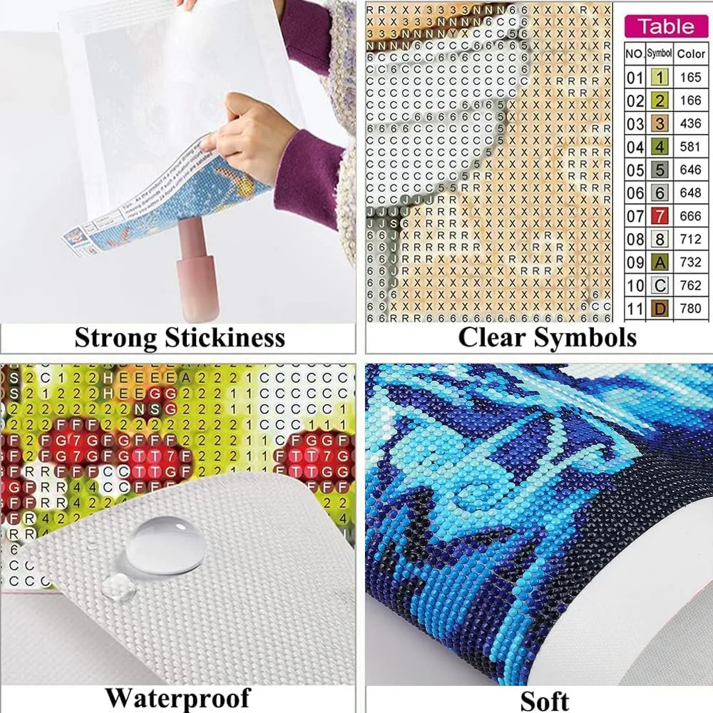 ダイヤモンドペインティング,ペインティング,キットあたり5d - Resin Art For Beginner のレビューと価格