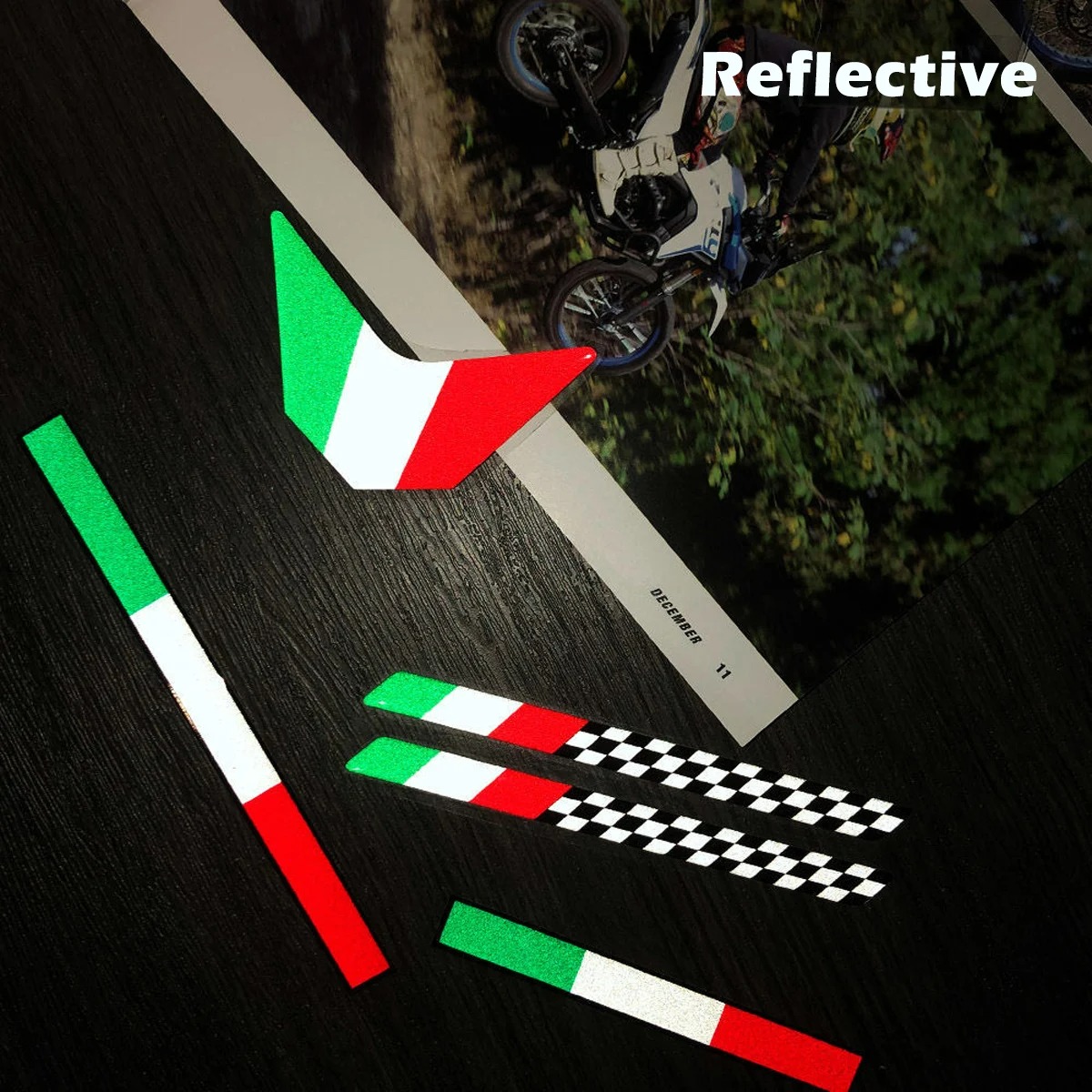 3D樹脂反射ロゴヘルメットイタリア国旗ステッカーエンブレムバ - Resin Art Logo のレビューと価格
