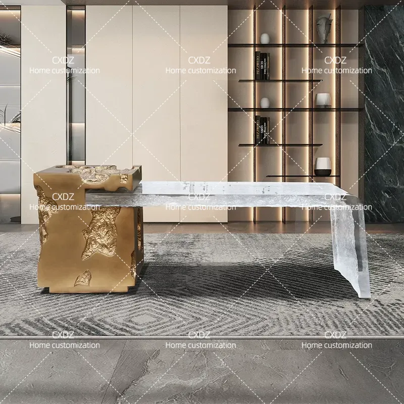 Wabi Sanfeng Island ティーテーブル バル - Resin Art Coffee Table のレビューと価格