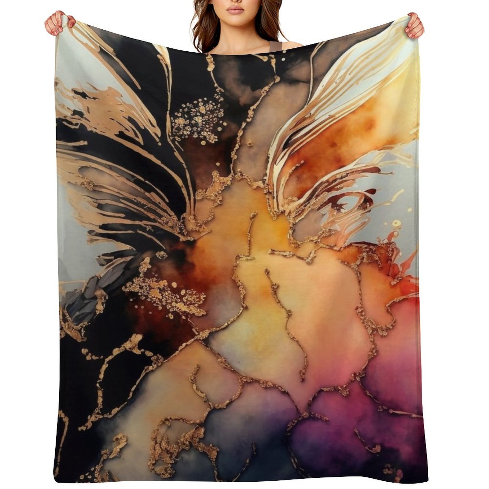 スイートパイナップル - 抽象的なアルコールインク樹脂アート - Resin Art Alcohol Ink のレビューと価格