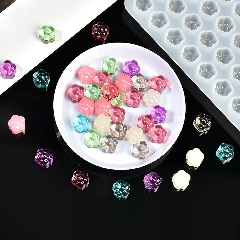 ミニ猫の足型シリコンジュエリーモールド 100個のキャビティ - Resin Art Class のレビューと価格