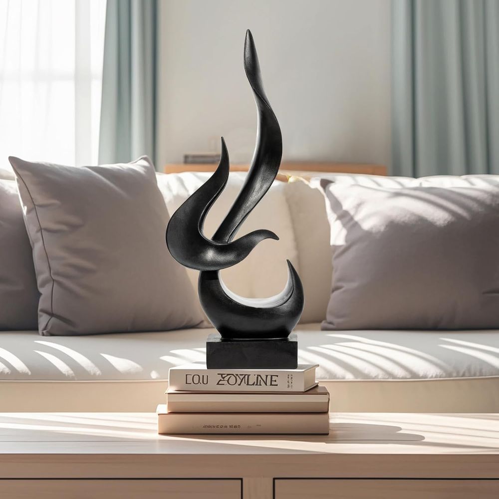 アイレ・ラメ・スキュチャー抽象樹脂製像アート彫像家の装飾リビ - Resin Art Coffee Table のレビューと価格