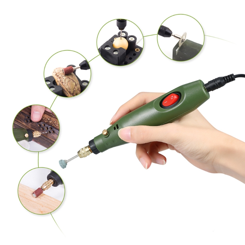 エポキシ樹脂製のミニ電動ドリル,日曜大工,電動工具キット,研 - Resin Art Drill Machine のレビューと価格