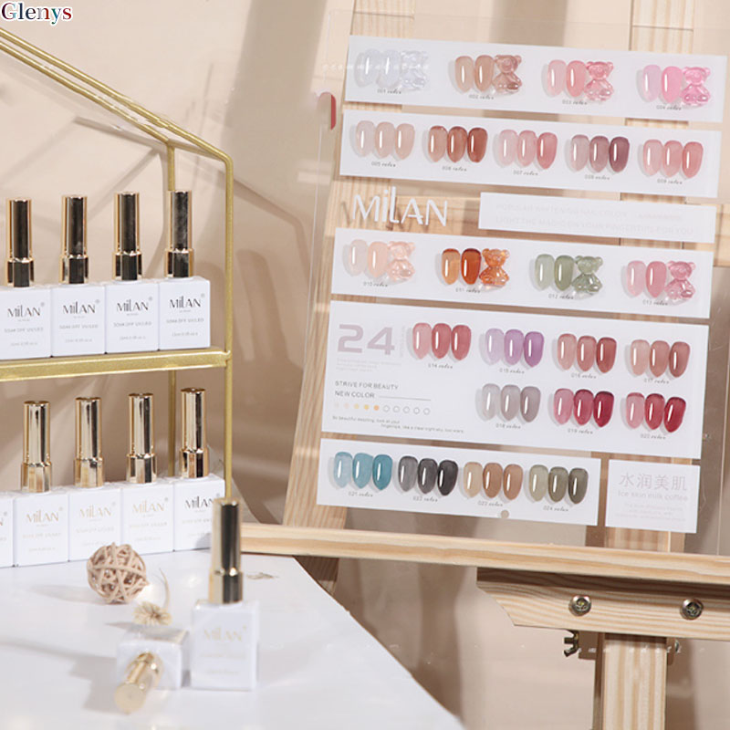 グレニーズ24色ネイルポリッシュグルー 全ネットワーク人気  - Resin Art Learning のレビューと価格