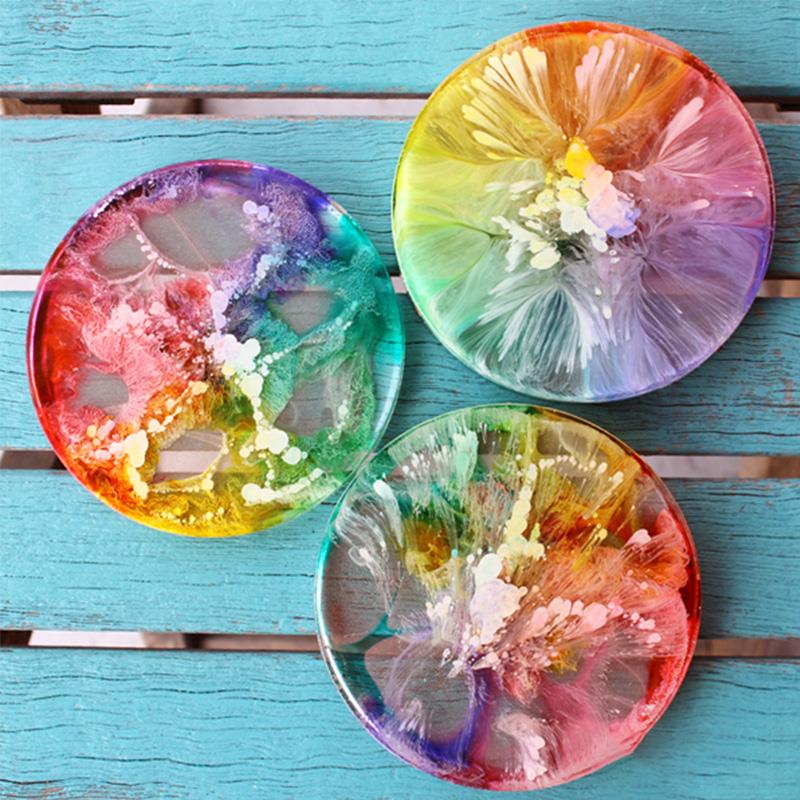 芸術的なUVエポキシ樹脂インク,アルコール樹脂顔料,液体着色 - Resin Art Alcohol Ink のレビューと価格