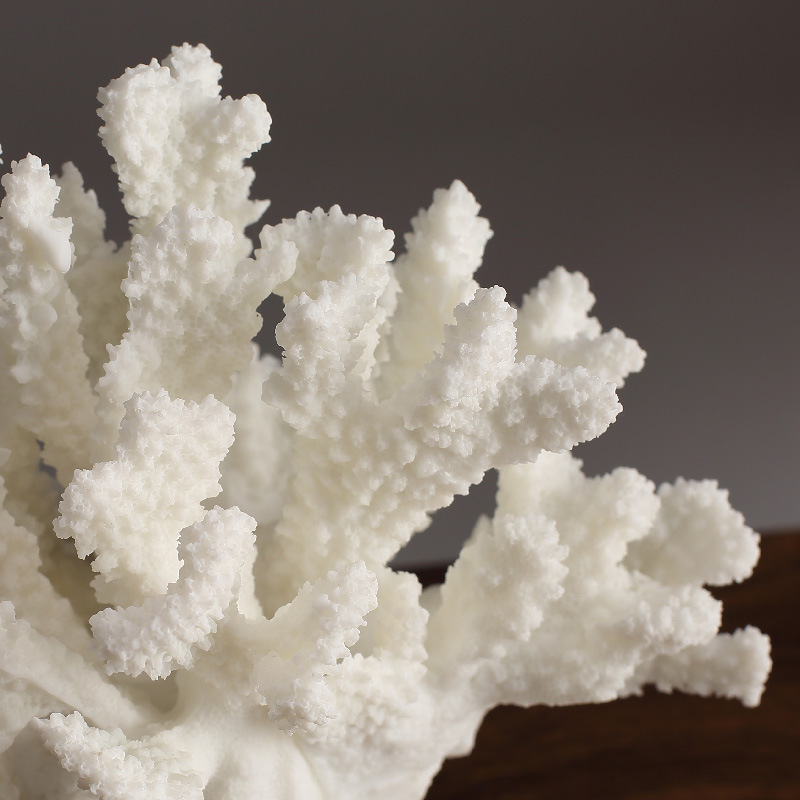 北欧スタイルの模造珊瑚樹脂製オーナメント、ミニマリストな家の - Resin Art Coffee Table のレビューと価格