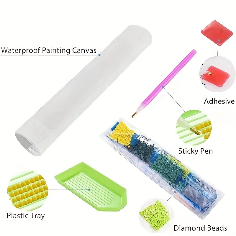 花柄DIYダイヤモンドアート カラフルペインティングキット（ - Resin Art Wall Decor のレビューと価格
