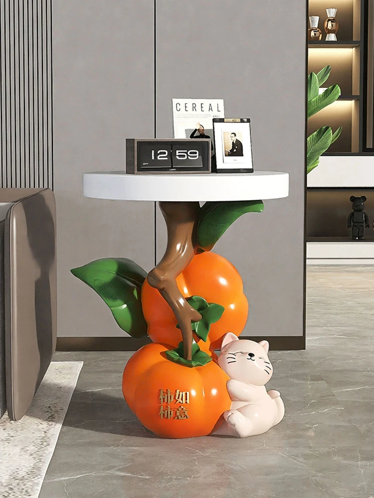 クリエイティブ像サイドテーブル家の装飾リビングルーム大きな祝 - Resin Art Coffee Table のレビューと価格