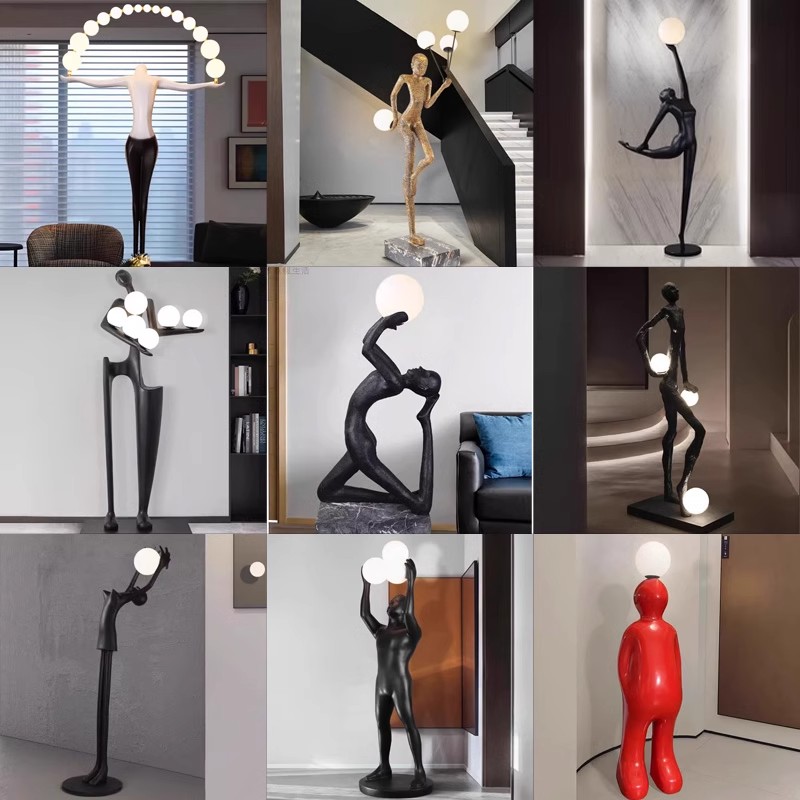 リビングルーム フロアランプ 工芸品 ホテル 営業所 展示ホ - Resin Art Floor のレビューと価格