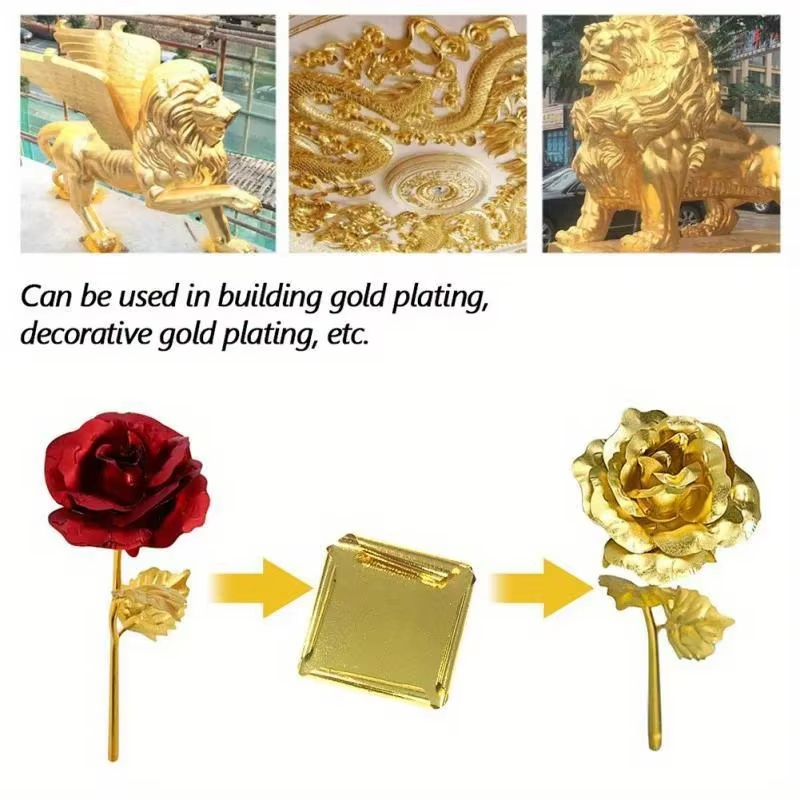 100枚入り 模造金銀銅箔紙 DIY樹脂キャンドル石膏クラフ - Resin Art For Wedding Gift のレビューと価格