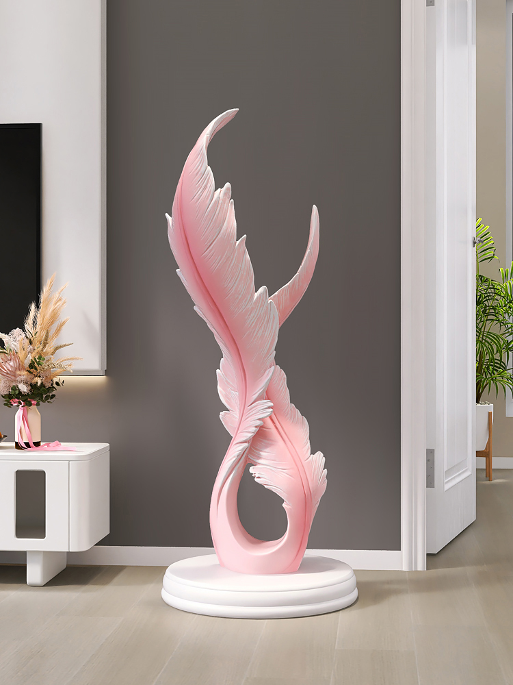 家の装飾クリエイティブ発光羽樹脂像床の装飾北欧リビングルーム - Resin Art Floor のレビューと価格