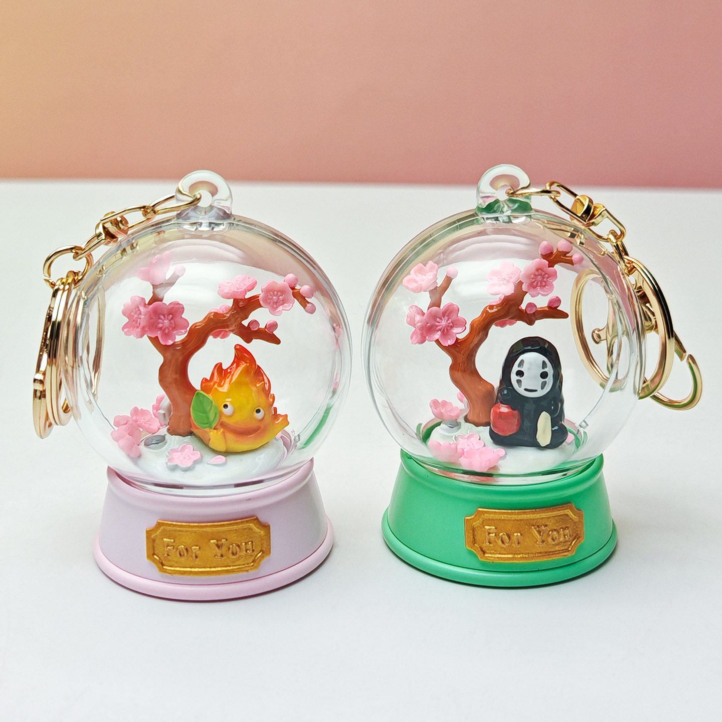 宮崎駿キーホルダー 桜 アニメバッグペンダント ブラインドボ - Resin Art Case のレビューと価格