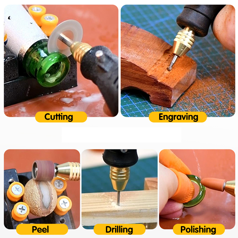 180 ワット電力電動ミニドリル彫刻ロータリーツール研磨グラ - Resin Art Drill Machine のレビューと価格