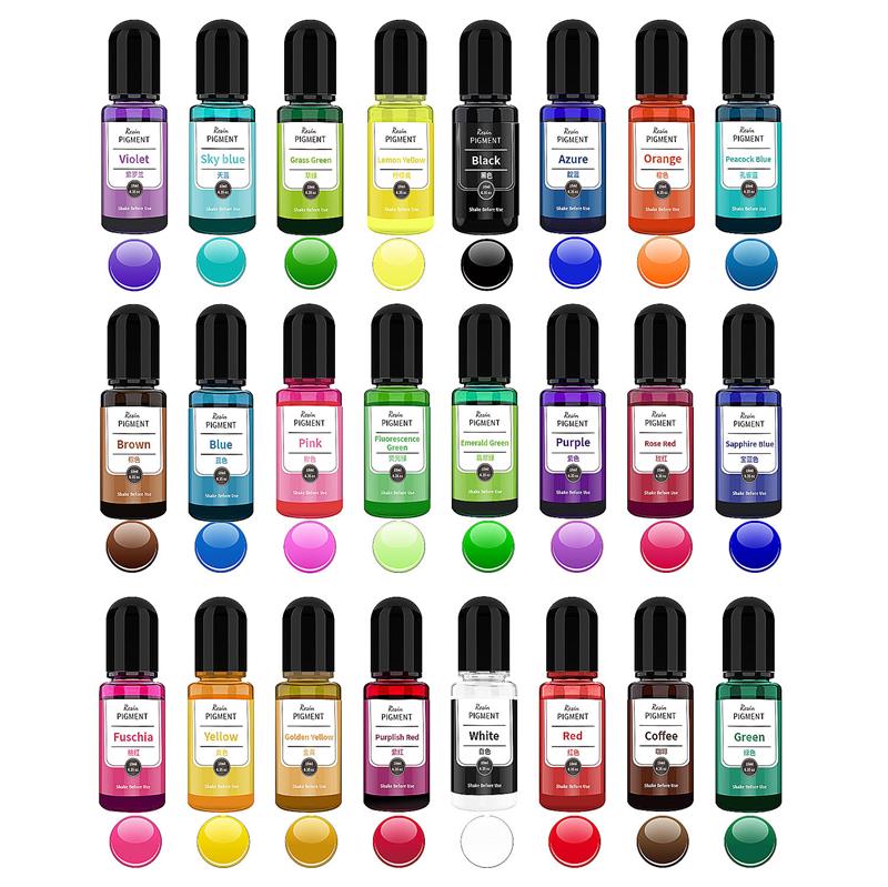 エクスティレジングメントクスティレジンクイジリキッドジューラ - Resin Art Alcohol Ink のレビューと価格
